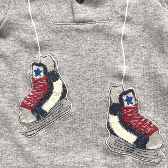 Joe Fresh Hockey Themed One Piece 3-6 Months - Picture 3 of 6